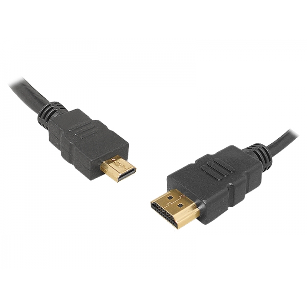 HDMI-micro HDMI kabel, 3m, V1.4.