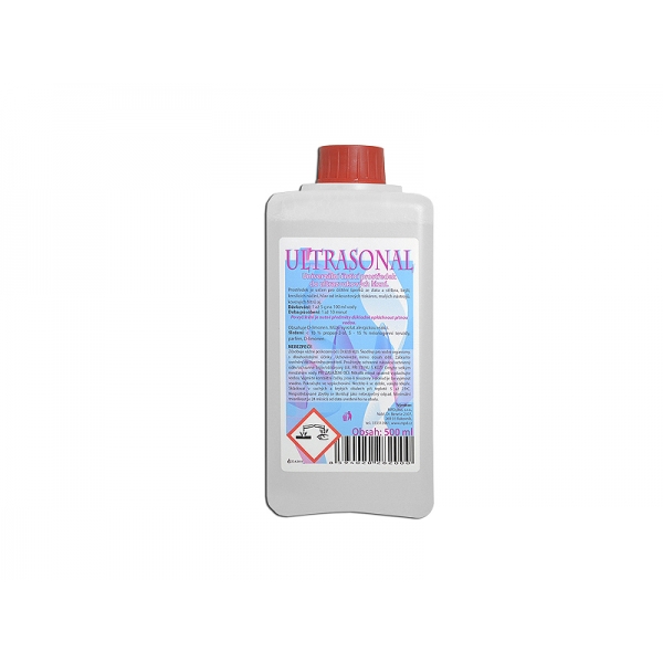 Kapalina pro ultrazvukové vany - čističky 0,5L Ultrasonal.