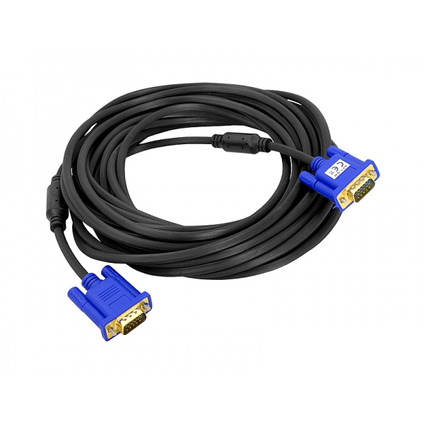 Počítačový kabel plug-to-plug SVGA, 10m.