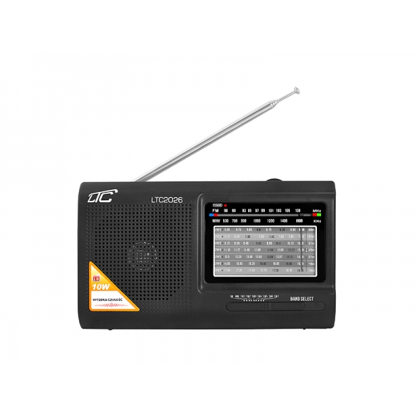 Přenosné rádio PS LTC-2026 WILGA, černé.