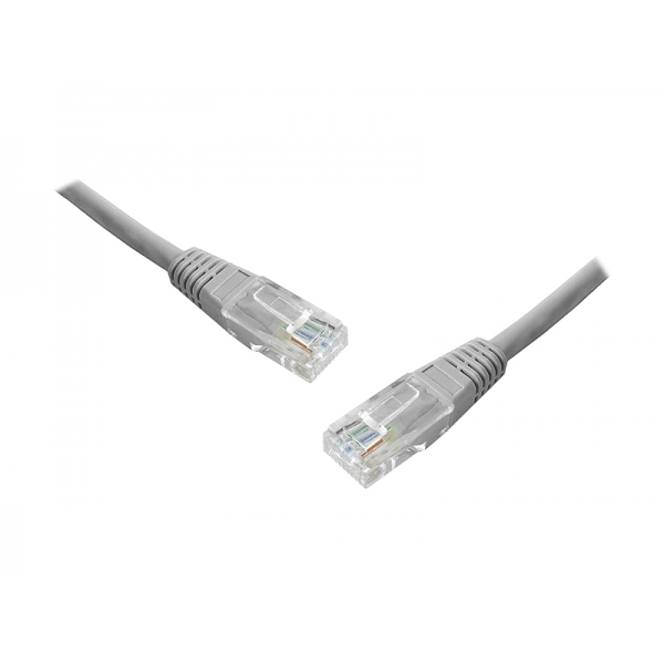 Síťový počítačový kabel (patchcord) 1:1, 8P8C, CAT6E, 30m.