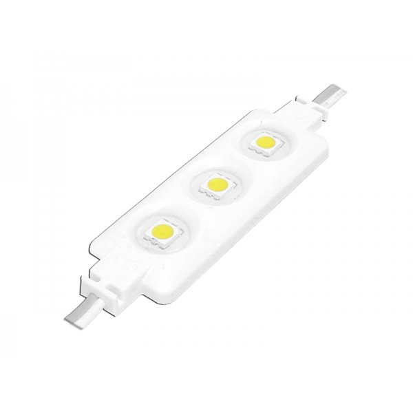 PS LED-5050 modul 3 diody, denní svícení, bílá, voděodolná.