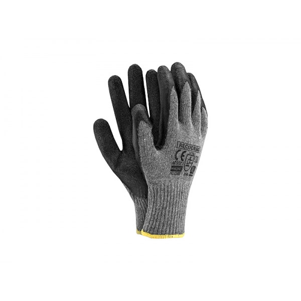 Ochranné rukavice Dragon XL, pletené, pogumované (12 párů).