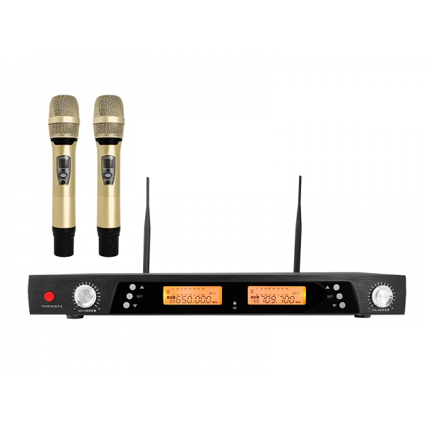 PS LTC PLATINIUM MIC05 UHF bezdrátový mikrofonní systém kpl. 2 ks + stanice.