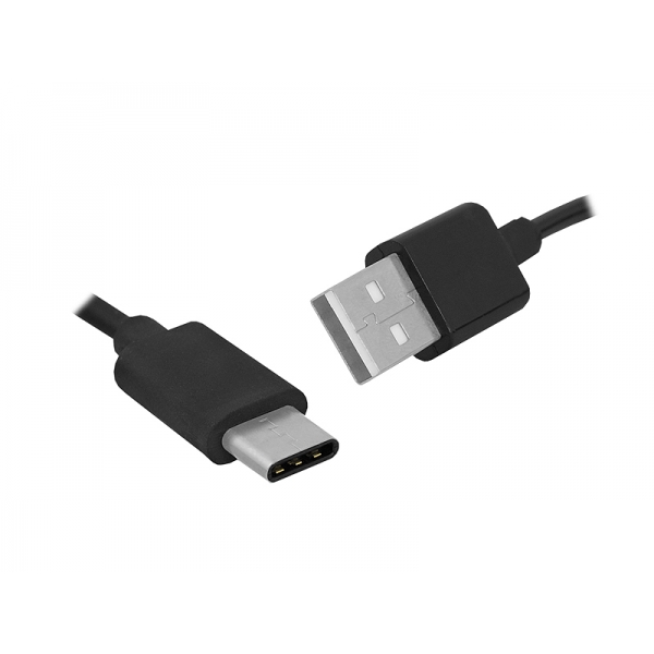 PS HQ USB -USB Type-C kabel 1,5m černý.