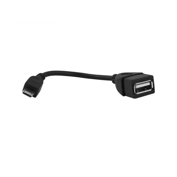 ADAPTER MICRO USB - OTG HOST na kablu.
