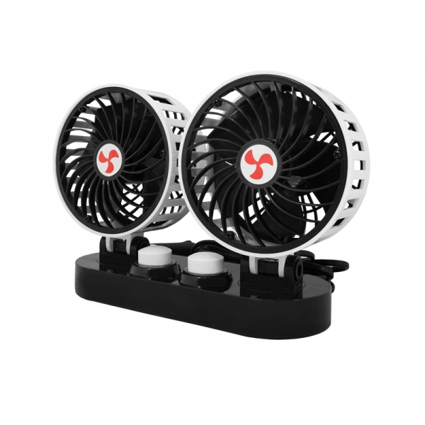 PS  Automobilový ventilátor LTC dvojitý 2x5"" 12V s regulací.