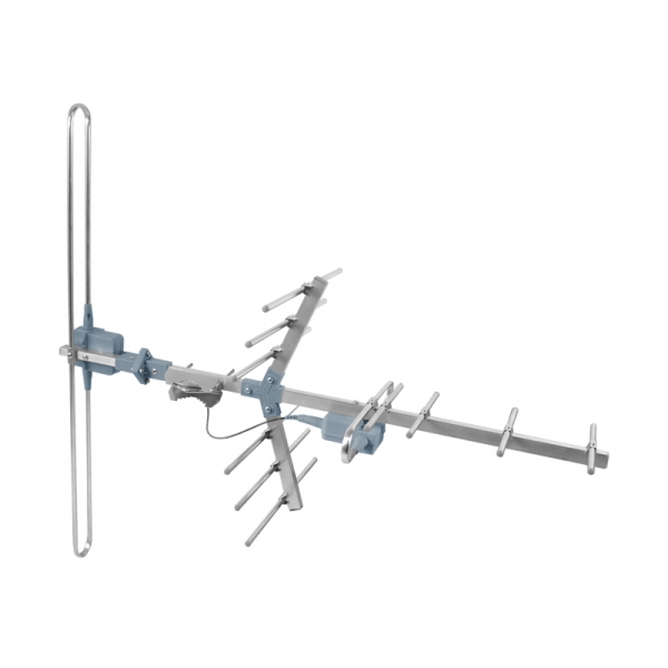 Anténa DVB-T DUPLEXA BARCZAK VHF/UHF COMBO, simetrizator, křížení