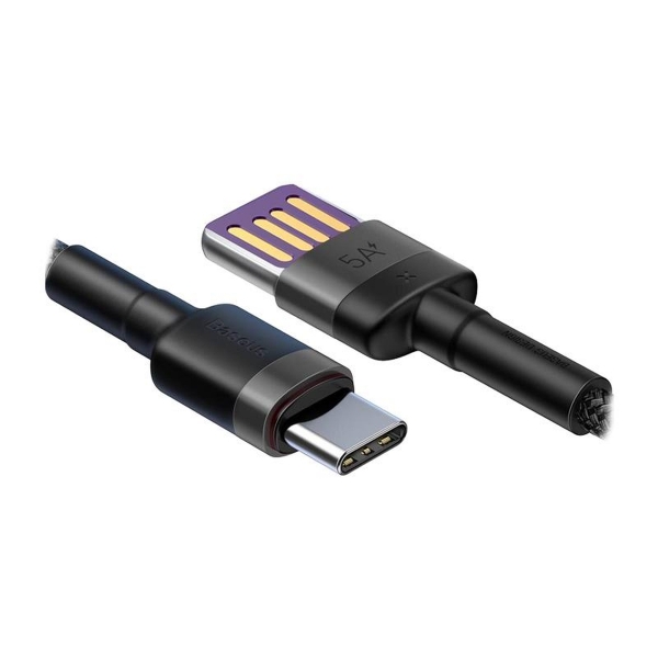 USB-Type-C 1m 5A Baseus, kabel QuickCharge.