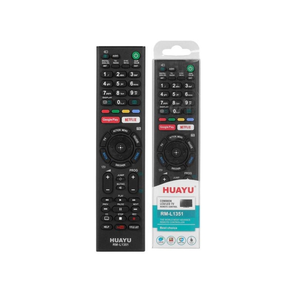 Dálkové ovládání pro LCD / LED TV Sony RM-L1351, Netflix, Google Play, Youtube.