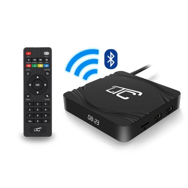 PS Smart TV BOX LTC, Android, 4K UHD + Bluetooth.