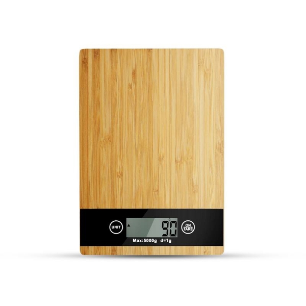Kuchyňská váha LTC, imitace dřeva.