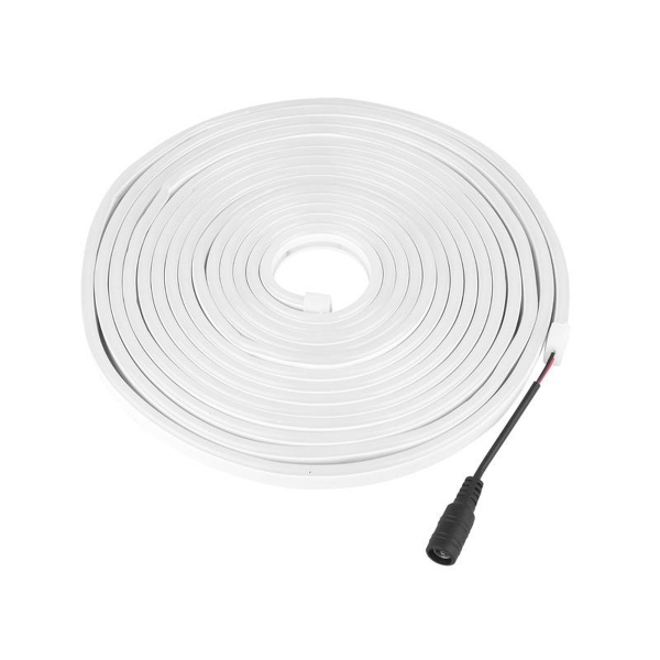 LED řetěz NEON FLEX jednostranný 2835, 12 V, 5 m, teplá bílá.