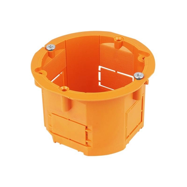 Koncová skříň jednoduchá, 60 x 45 p / t, pro montáž, oranžová.