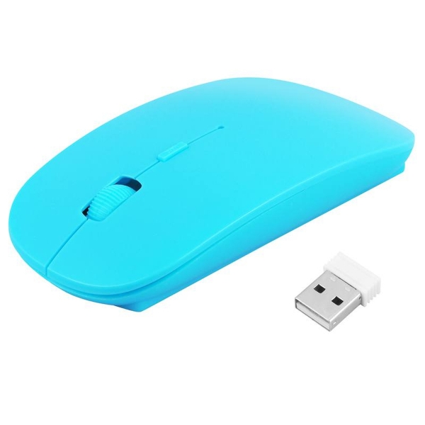Bezdrátová optická myš 4D SLIMFIT modrá
