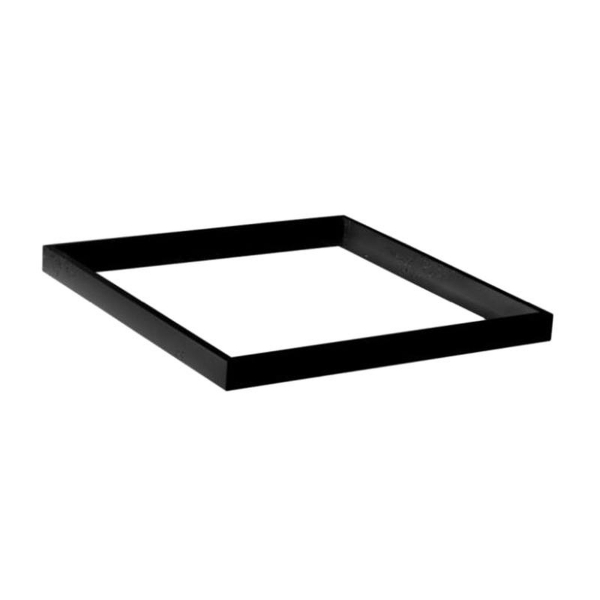 Rámeček pro panel 60x60 západka ABS plast černý