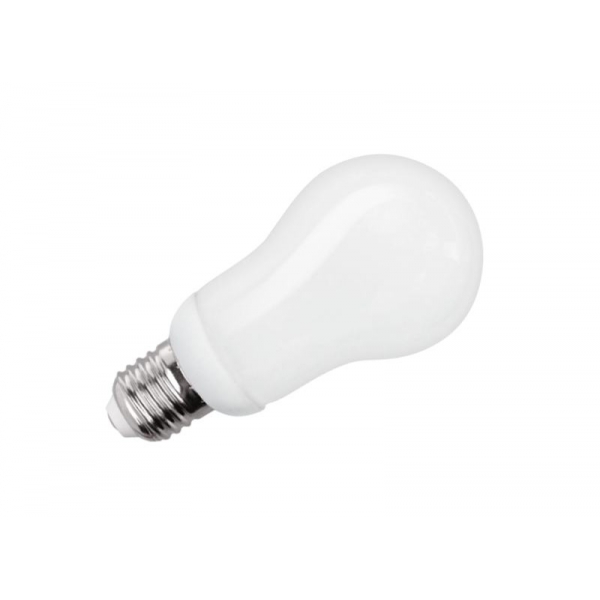 Kompaktní energeticky úsporná žárovka (zářivka) hruška, 12W, E27, 2700K