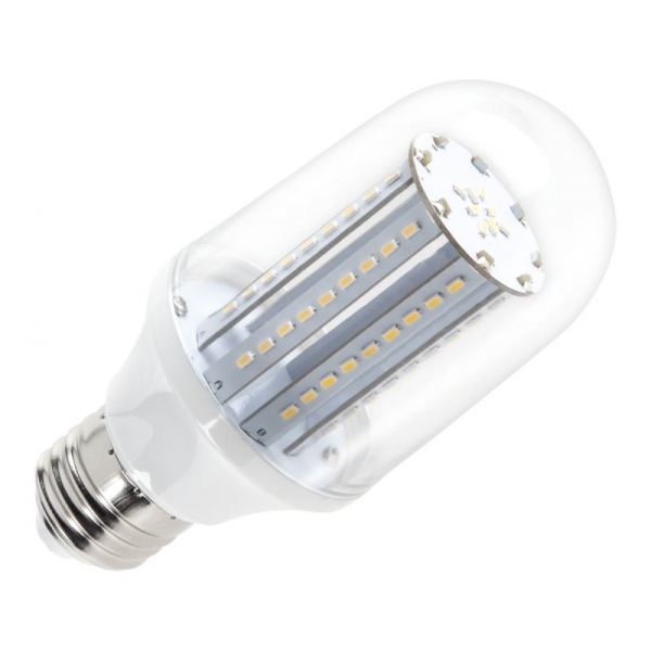 LED žárovka (80 SMD 3014) válec,   E27- 5,2W 3000K, 230V
