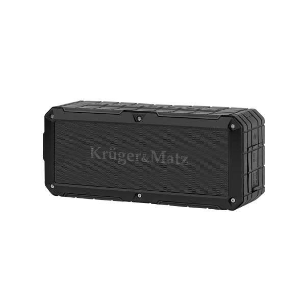 Přenosný vodotěsný reproduktor Kruger & Matz Discovery Bluetooth, černý