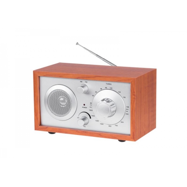 Dřevěné rádio AM / FM AZUSA model E-3023