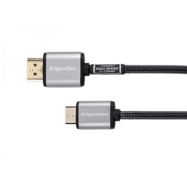 Kabel HDMI -  mini HDMI zástrčka - zástrčka (A-C) 1,8 m Kruger & Matz