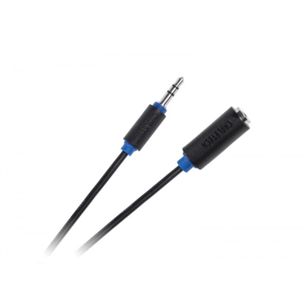 Kabel JACK 3.5 zástrčka - zásuvka 5m Cabletech standard