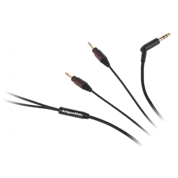 Nylonový kabel pro sluchátka Kruger&Matz