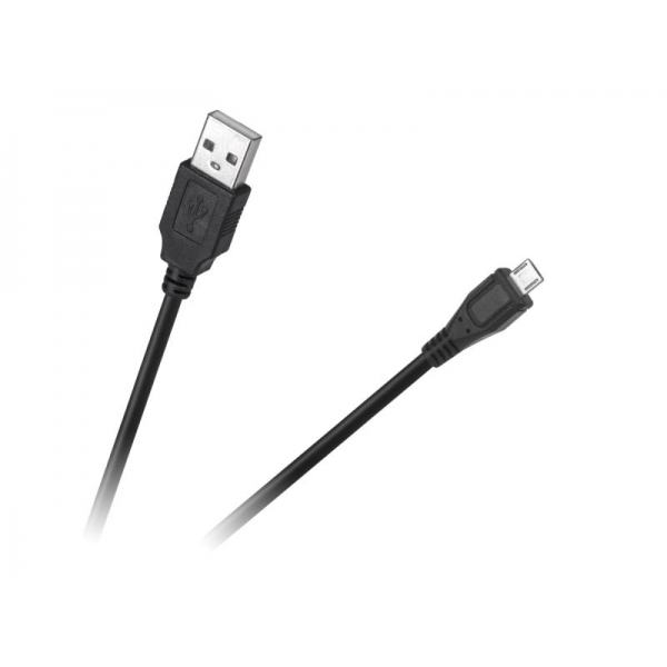 Kabel zástrčka USB typ A - zástrčka mikro USB 0.5m