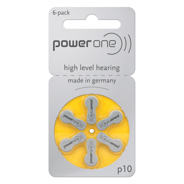 Baterie pro naslouchátka / naslouchadla POWER ONE VARTA PR70/10 6ks./bl.