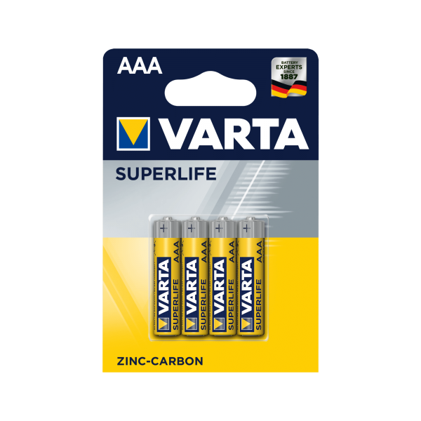 Baterie VARTA R03 SUPERLIFE 4ks./bl.