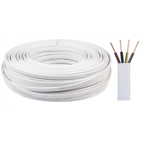 Elektrický kabel YDYp 4x2,5 450/750V