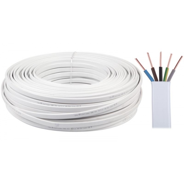 Elektrický kabel 5x2,5 YDYp 450 / 750V