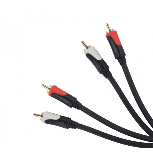 Kabel 2RCA-2RCA 5.0m audio Cabletech Basic Edition