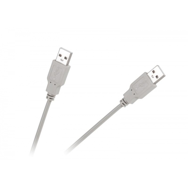 Kabel USB typu A zástrčka - zástrčka  1.8m