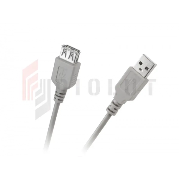 Kabel USB typu A  zásuvka - zástrčka 1,8m