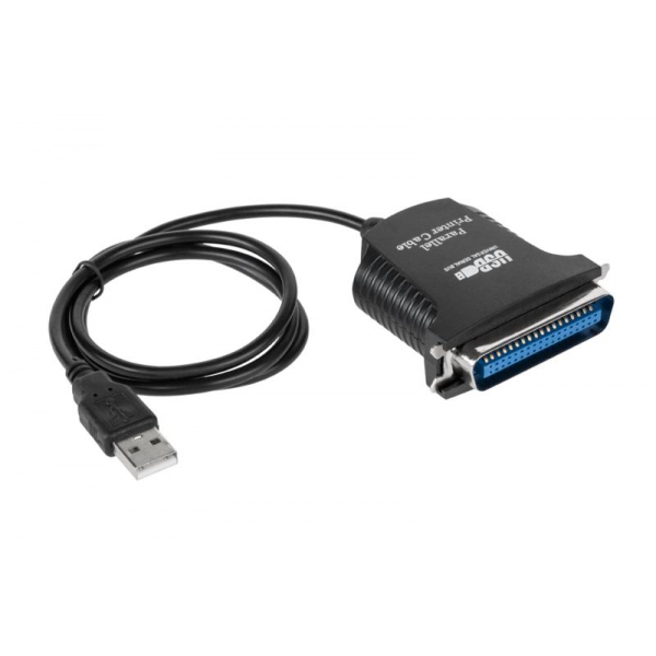 Kabel zástrčka USB - samec LPT Centronics
