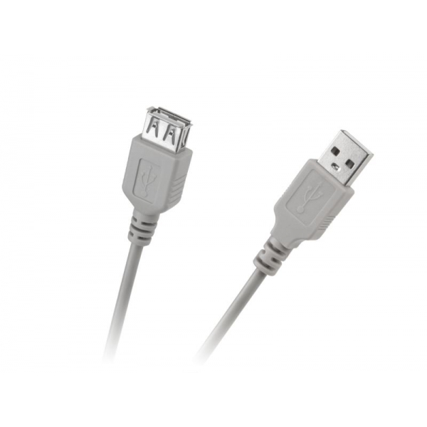Kabel USB typu A zásuvka - zástrčka 3m