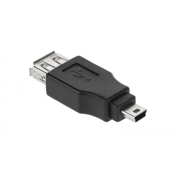 Konektor zástrčka   mini usb 5P/zásuvka USB typ A