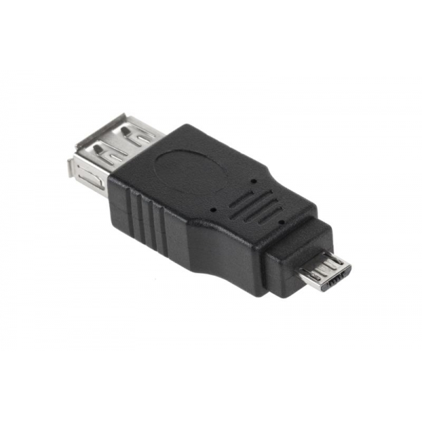 Konektor USB 2.0 zásuvka A - zástrčka  micro 5pin