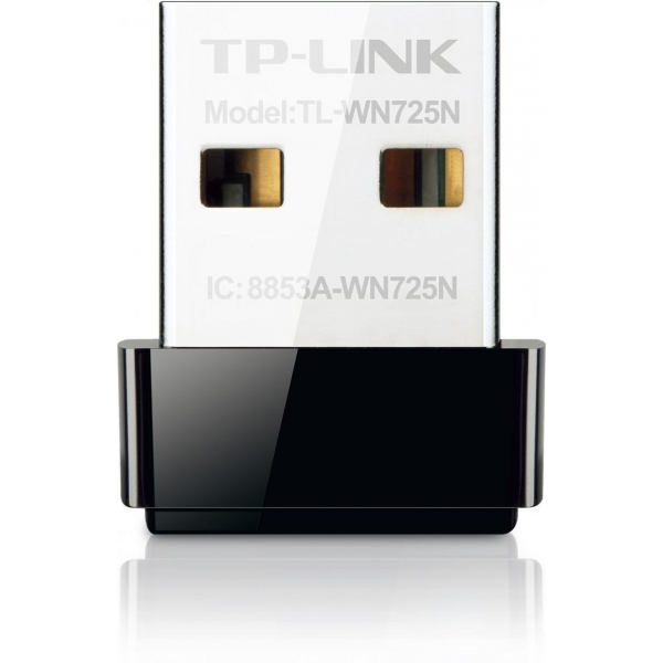 TP-LINK TL-WN725N Bezdrátová síťová karta NANO 150Mbps