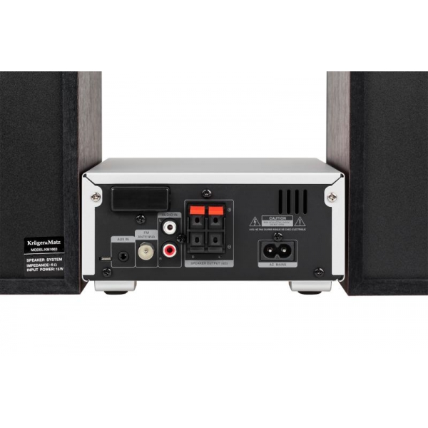 Mini věž - audio systém Kruger & Matz KM1663.1, Bluetooth a FM rádio