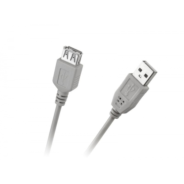 USB kabel typ A zástrčka - zásuvka 1,5m