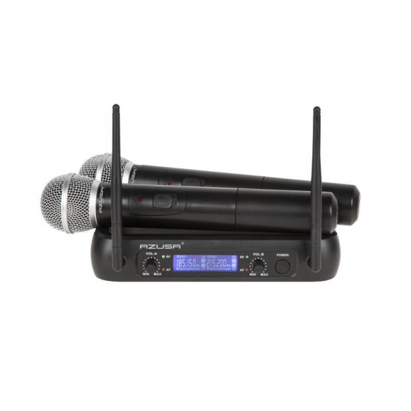 Ruční mikrofon VHF 2 kanályWR-358LD (2 x ruční mikrofon)