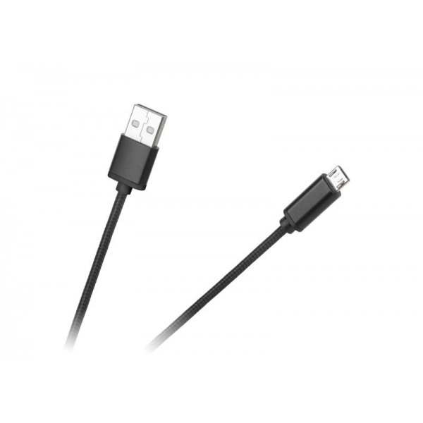 Kabel USB - microUSB M-Life černý