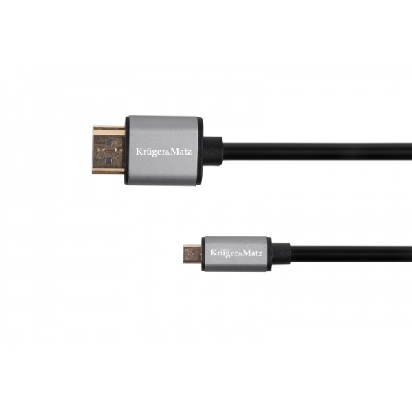 Kabel HDMI - micro HDMI 1,8m Kruger & Matz Basic