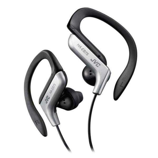 JVC HE-EB75 Sportovní sluchátka do uší, stříbrná