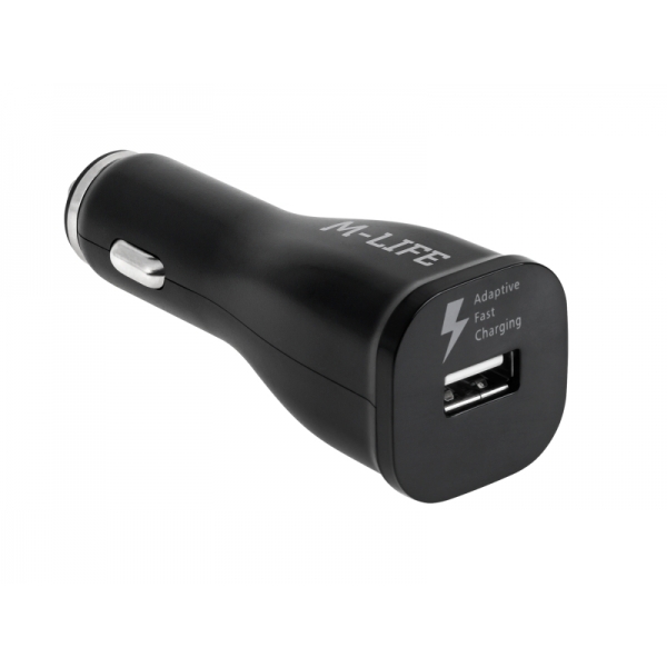 Nabíječka do auta M-Life USB s funkcí rychlého nabíjení - Quick Charge