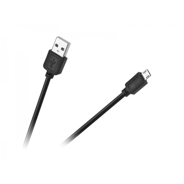 Kabel USB - micro USB M-Life černý