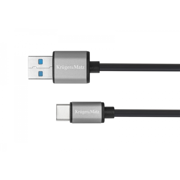 Kabel USB zástrčka 3.0V - zástrčka typ C 5G  1m  Kruger&Matz