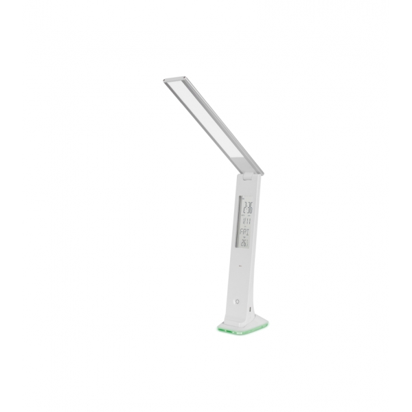 LED stolní lampa s displejem (čas, teplota)